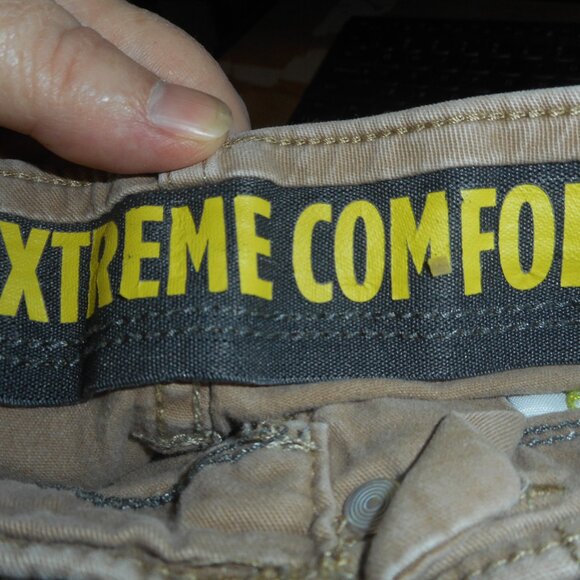 LEE EXTREME COMFORT: boy's jeans  sz 10S  ADJUSTABLE WAIST   khaki color - Picture 9 of 10